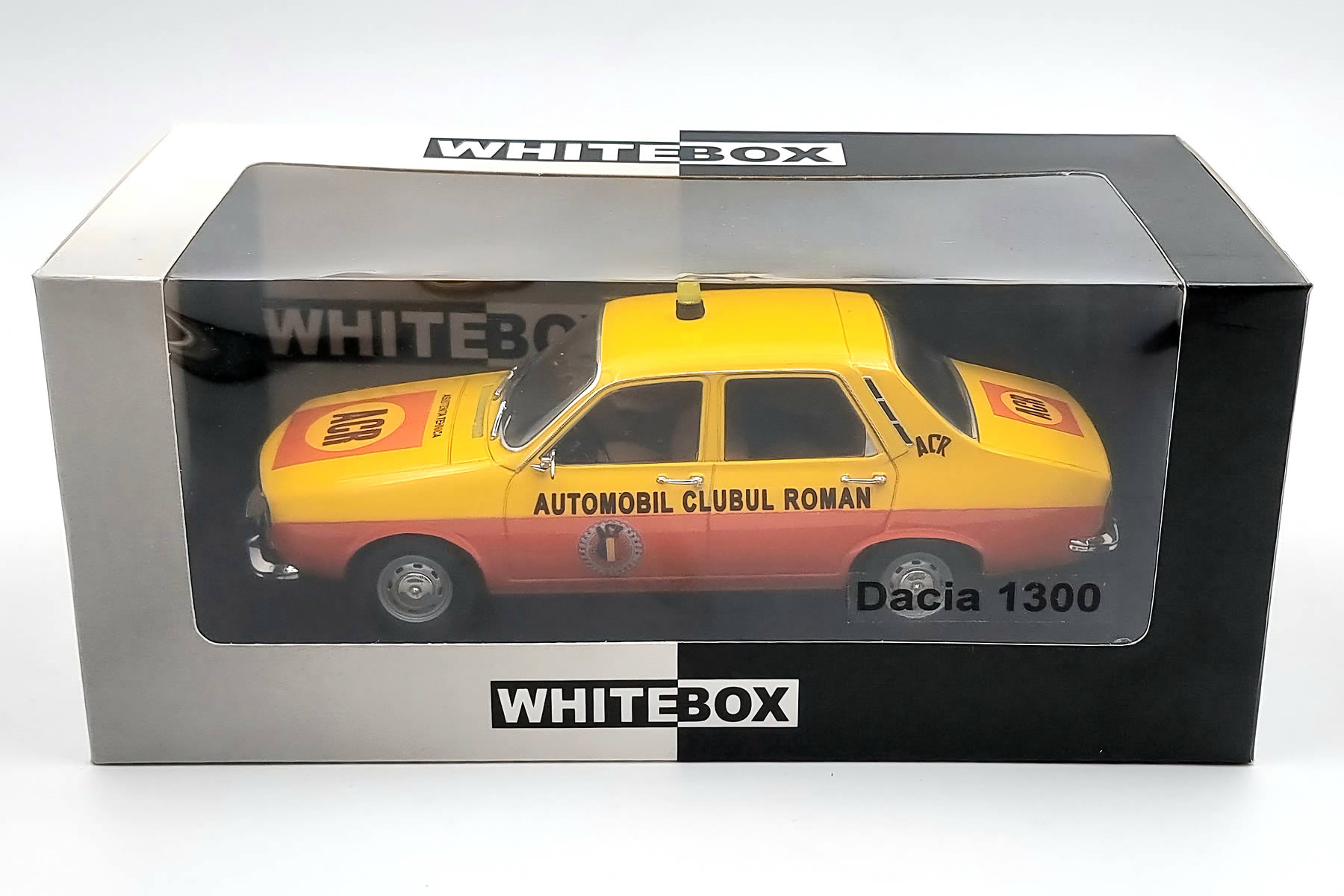 Machetă Dacia A.C.R. 1:24 White Box 5 Macheta Auto Dacia 1301 ACR 1:24 White Box