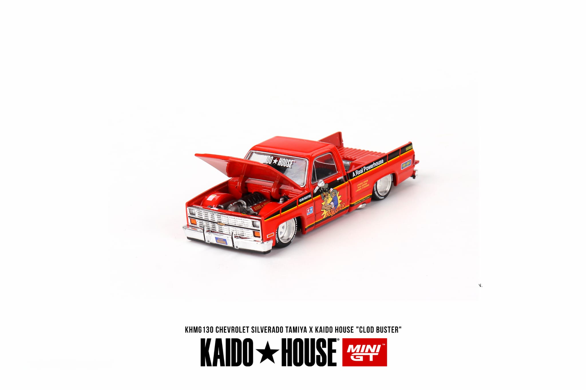 Machetă Chevrolet Silverado Mini GT Tamiya x Kaido House 1 Machetă Chevrolet Silverado Mini GT Tamiya x Kaido House