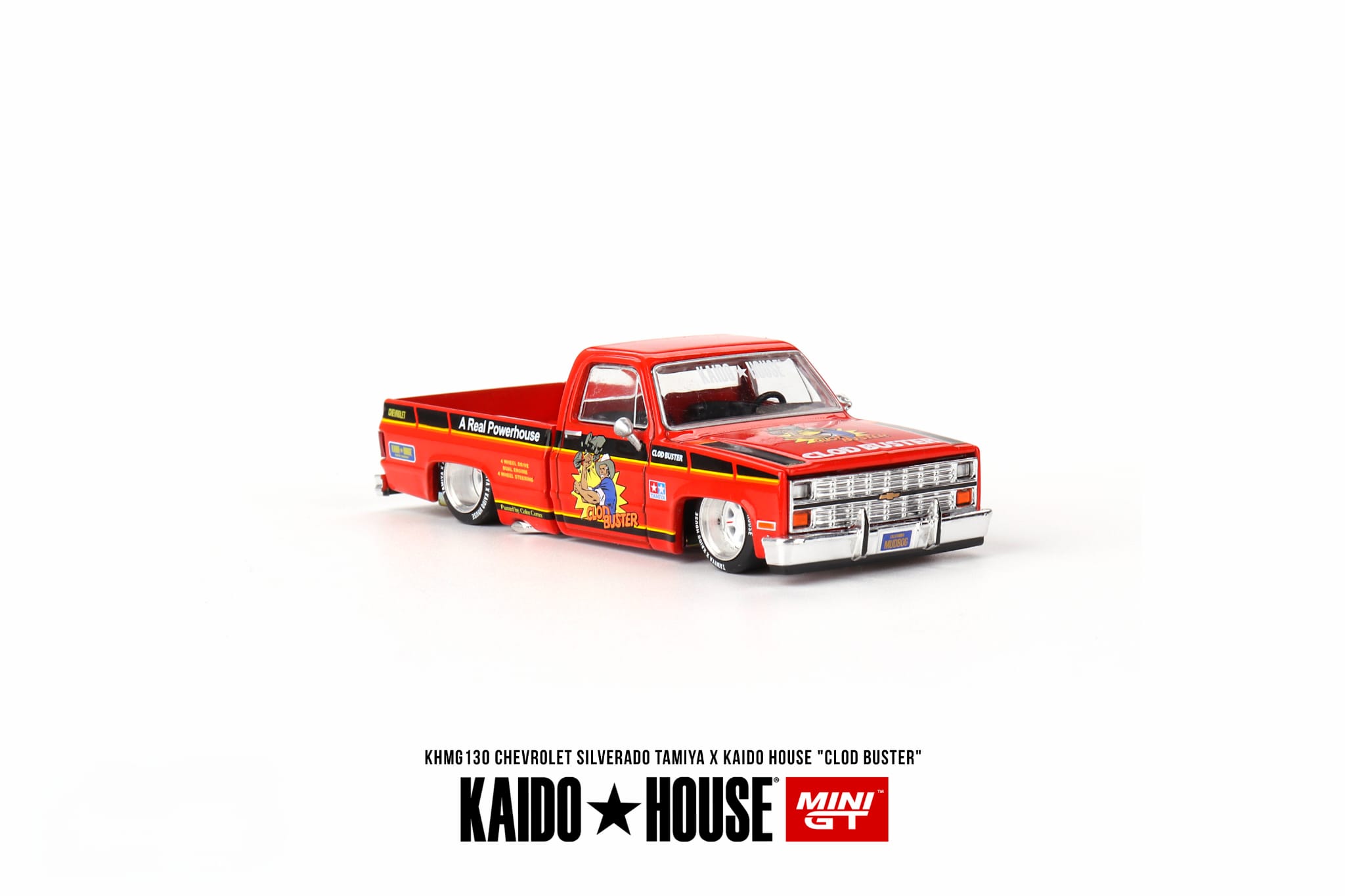 Machetă Chevrolet Silverado Mini GT Tamiya x Kaido House 5 Machetă Chevrolet Silverado Mini GT Tamiya x Kaido House - imagine 5