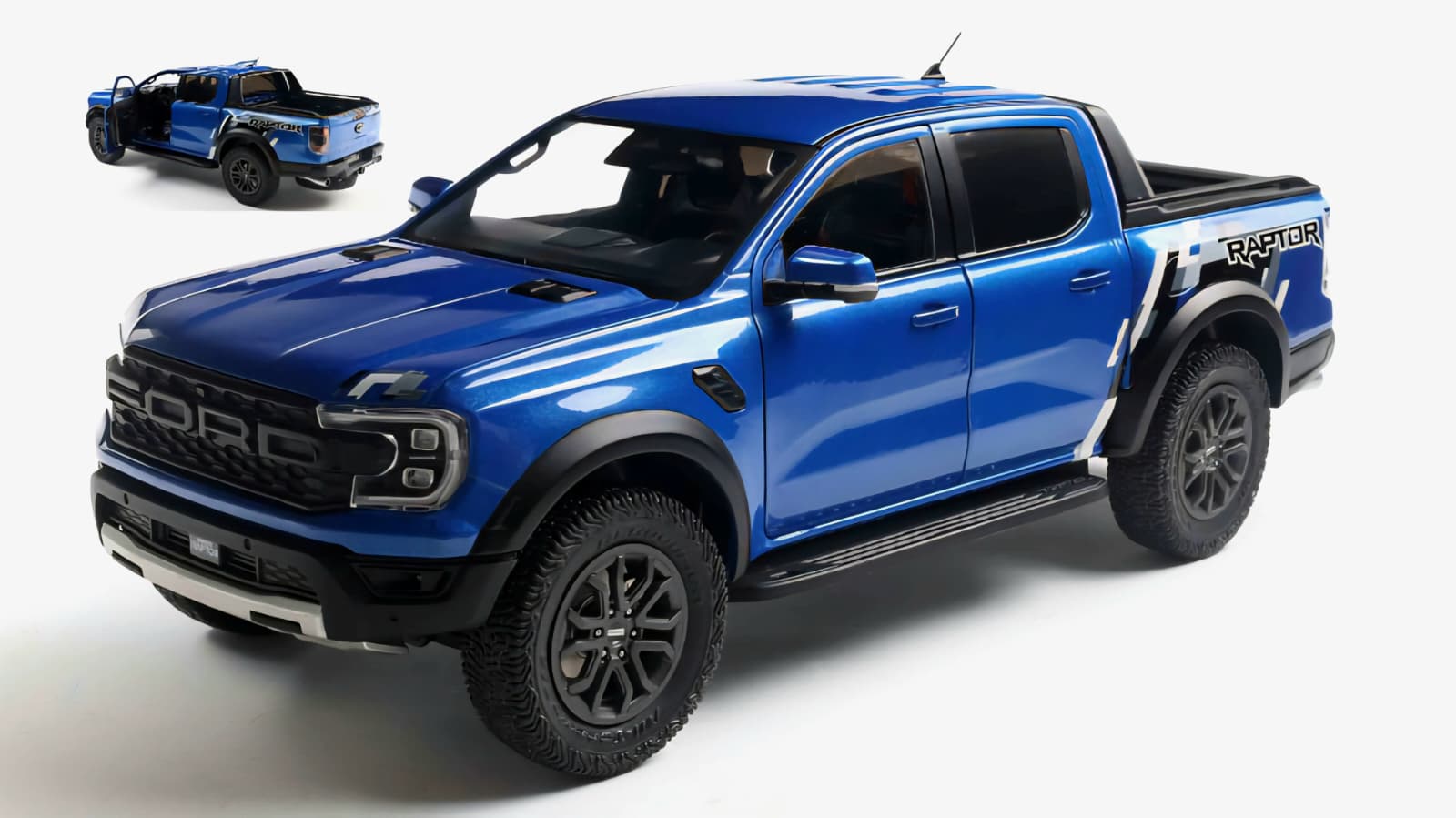 Machetă Ford Ranger Raptor 1:18 Solido 1 Machetă Ford Ranger Raptor 1:18 Solido