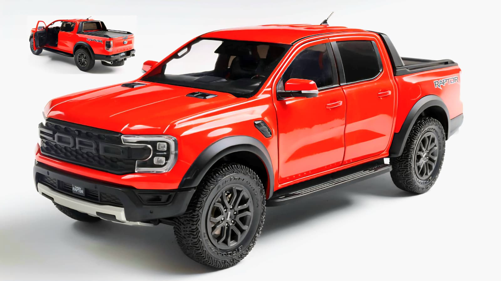 Machetă Ford Ranger Raptor 1:18 Solido 1 Machetă Ford Ranger Raptor 1:18 Solido