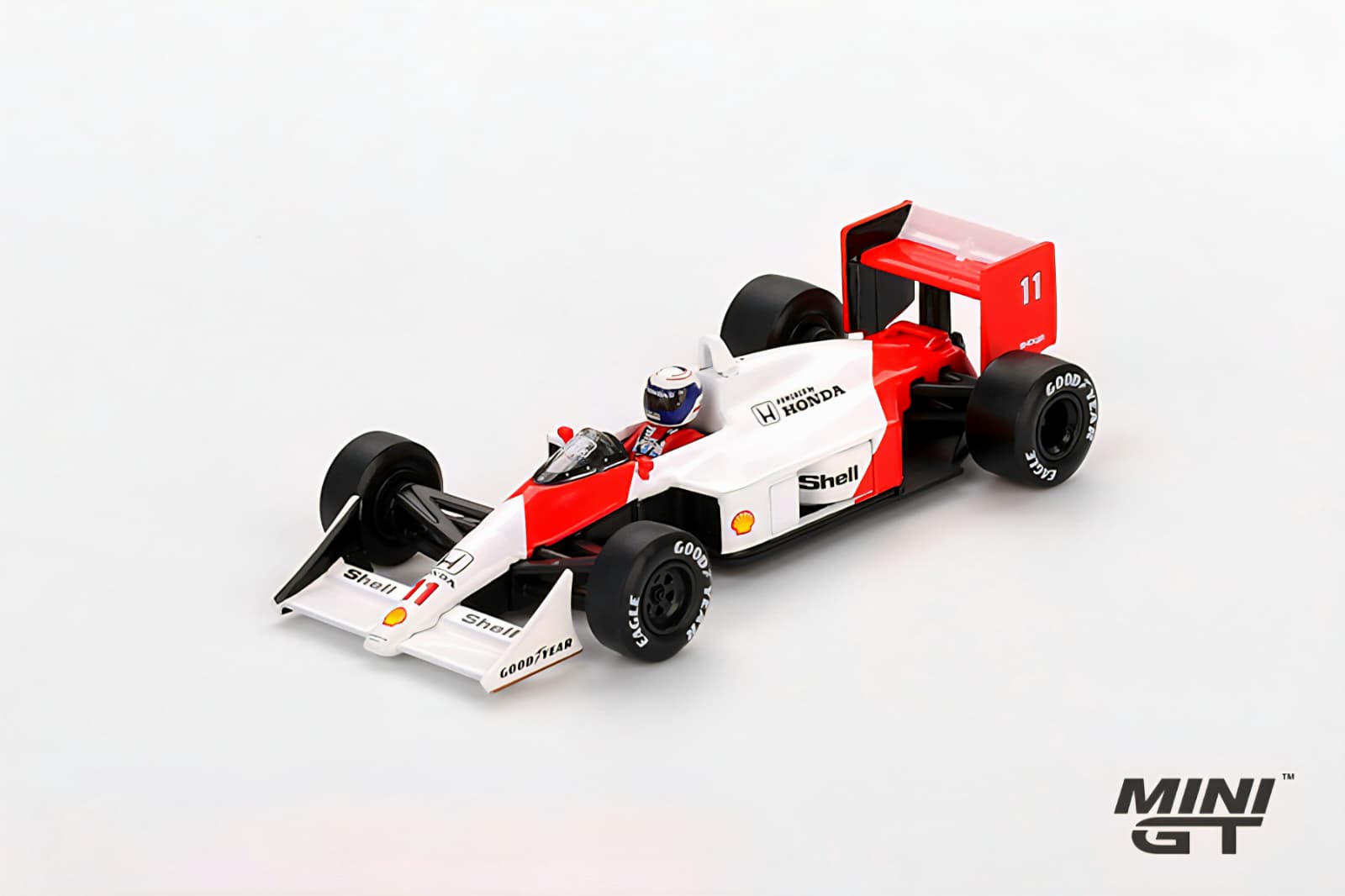 Machetă McLaren MP4 Alain Prost 1988 Mini GT 1 Machetă McLaren MP4 Alain Prost 1988 Mini GT