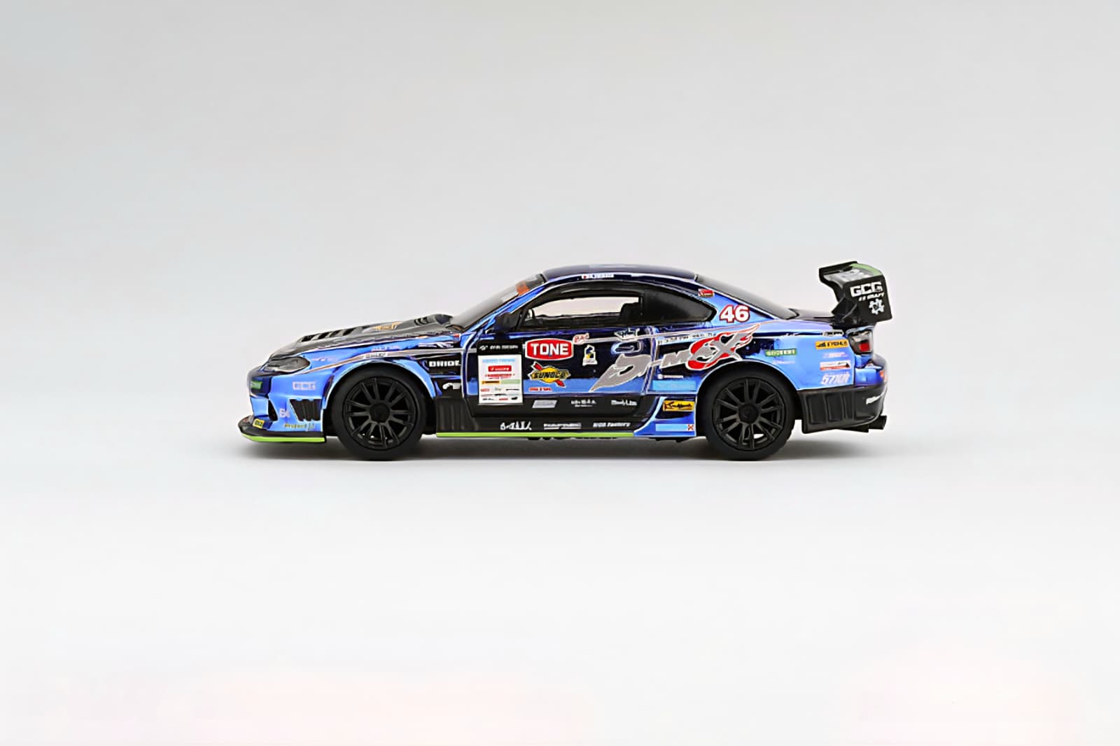 Machetă Nissan Silvia S15 N70 D-Max Racing Mini GT 3 Machetă Nissan Silvia S15 N70 D-Max Racing Mini GT - imagine 3