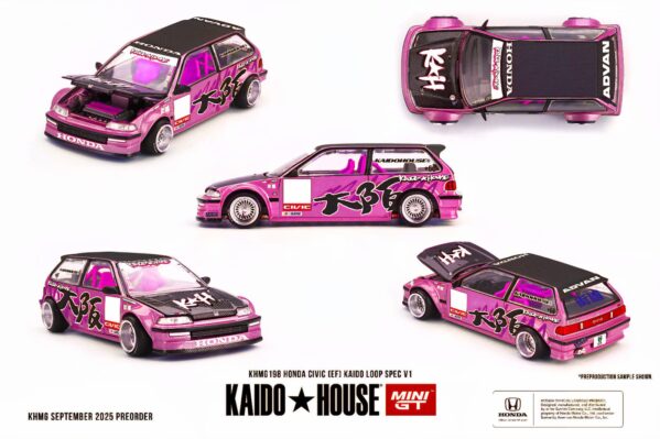 Machetă Honda Civic (EF) Kaido Loop Spec V1 1987 Kaido House