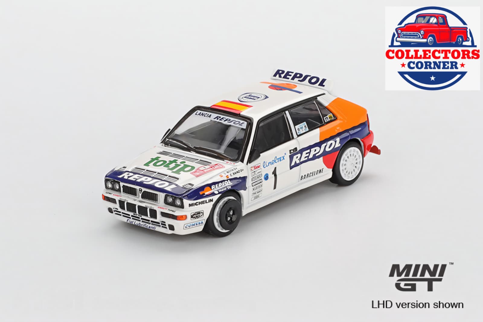 Machetă Lancia Delta Integrale Evoluzione #1 Rally Monte Carlo 1993 1:64 Mini Gt MGT01131 1 Lancia Delta Integrale Evoluzione #1 Rally Monte Carlo 1993 0