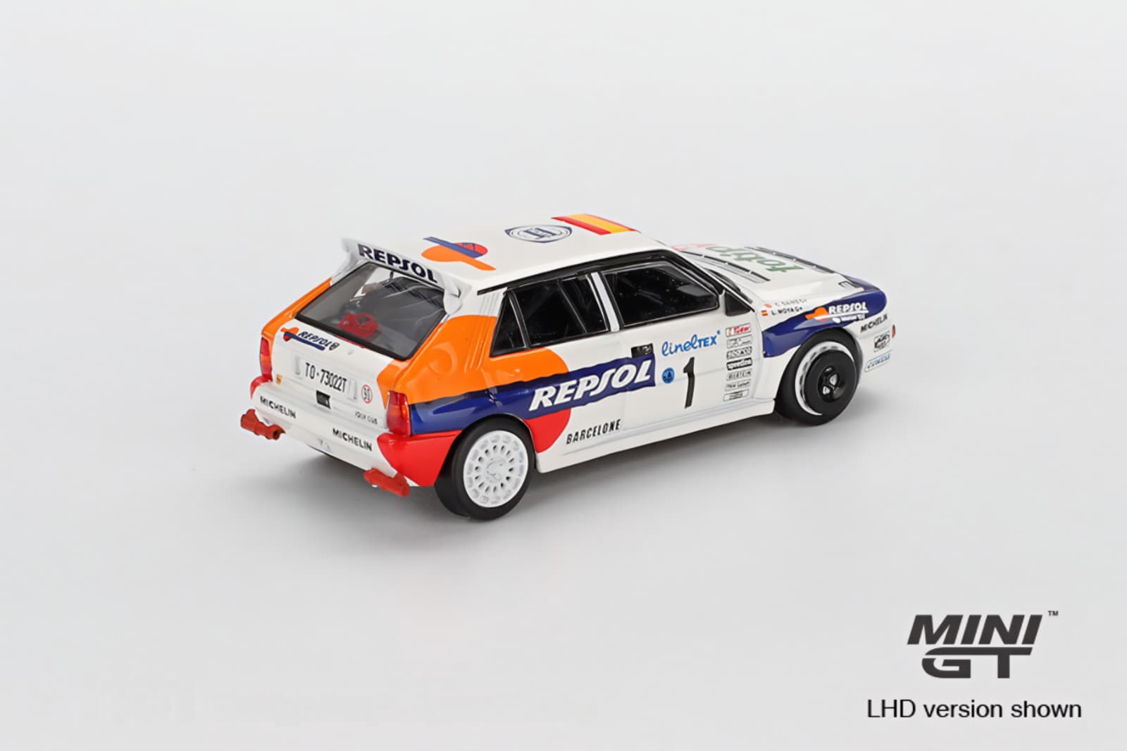Machetă Lancia Delta Integrale Evoluzione #1 Rally Monte Carlo 1993 1:64 Mini Gt MGT01131 5 Lancia Delta Integrale Evoluzione