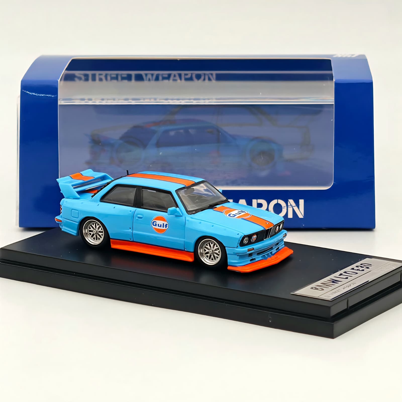 Machetă BMW E30 Gulf Street Weapon 4 Machetă BMW E30 Gulf Street Weapon - imagine 4