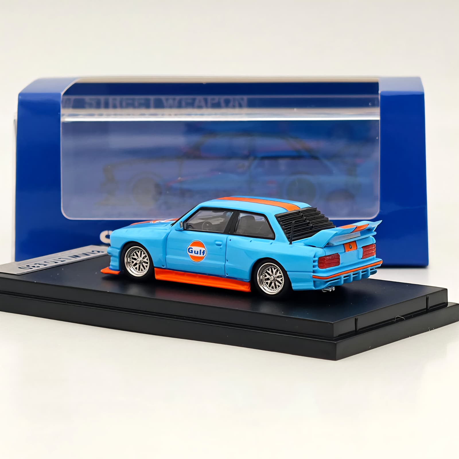 Machetă BMW E30 Gulf Street Weapon 5 Machetă BMW E30 Gulf Street Weapon - imagine 5