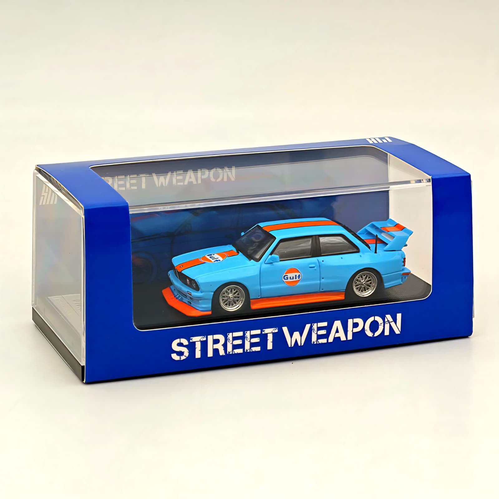 Machetă BMW E30 Gulf Street Weapon 6 Machetă BMW E30 Gulf Street Weapon - imagine 6