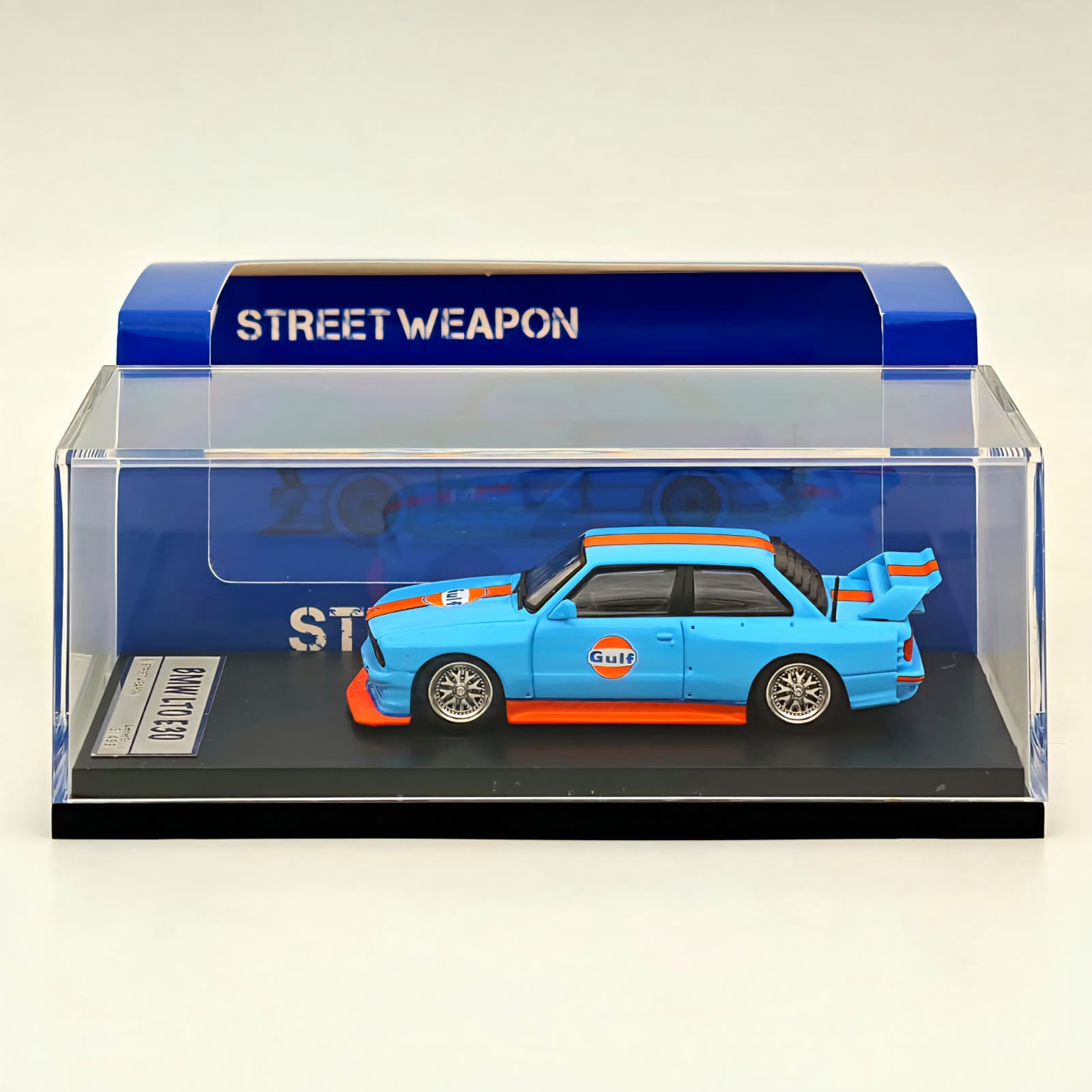 Machetă BMW E30 Gulf Street Weapon 7 Machetă BMW E30 Gulf Street Weapon - imagine 7
