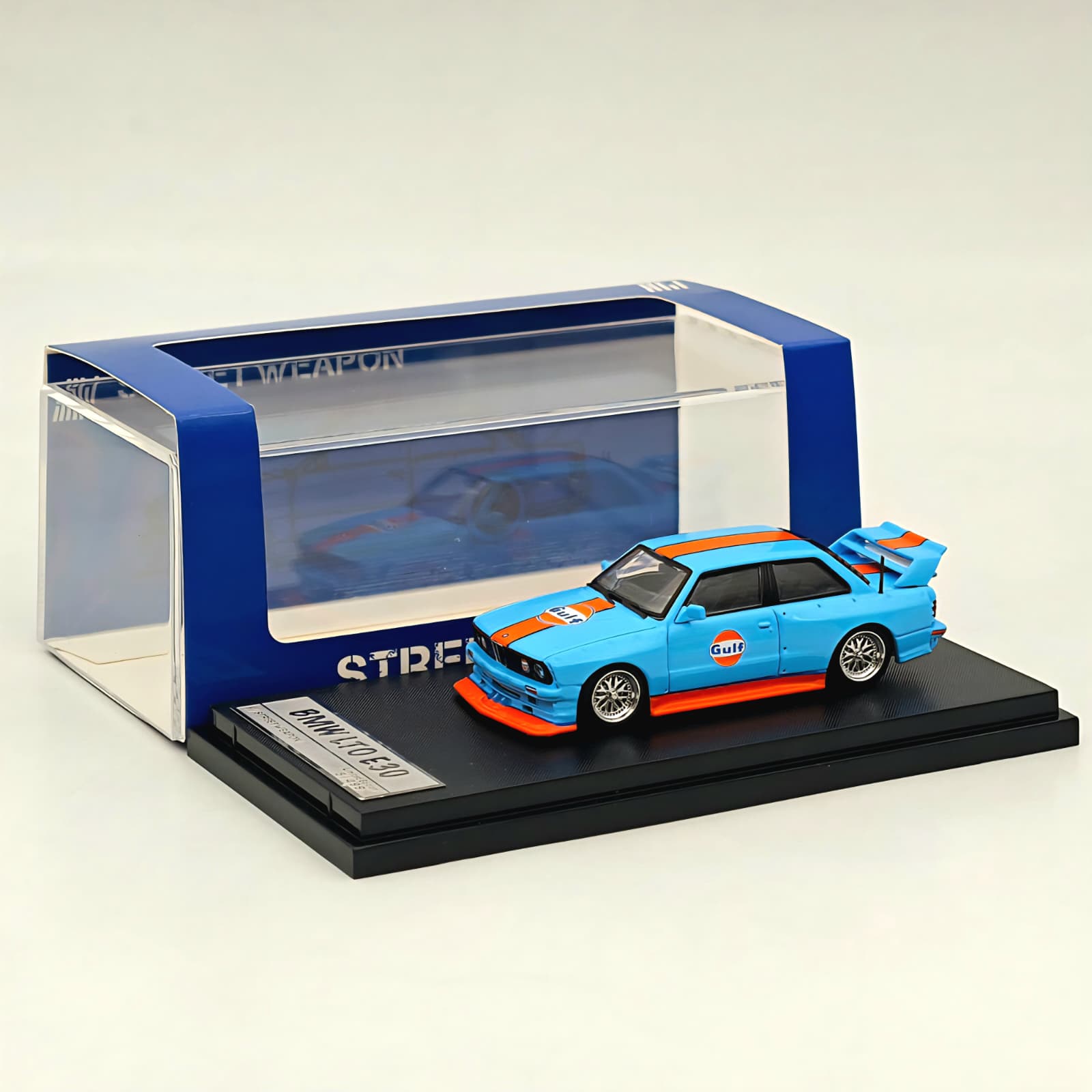 Machetă BMW E30 Gulf Street Weapon 1 Machetă BMW E30 Gulf Street Weapon