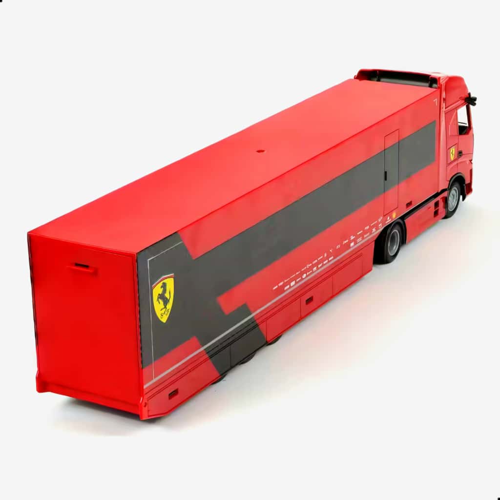Machetă Iveco Fiat Transporter Ferrari F1 1:43 Bburago 3 Machetă Iveco Fiat Transporter Ferrari F1 1:43 Bburago - imagine 3