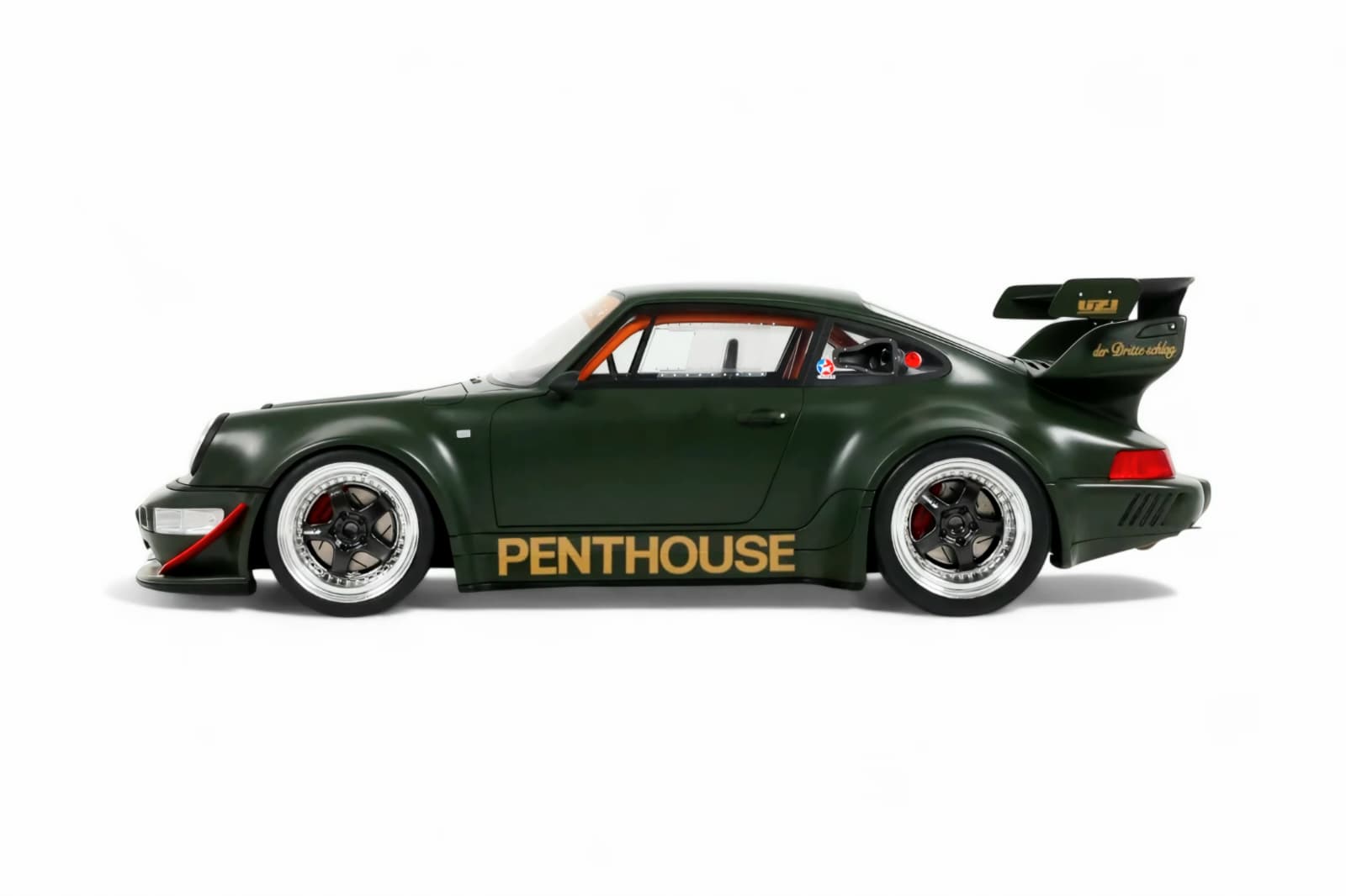 Macheta Porsche 911RWB "Penthouse" Verde 1:18 GT Spirit 5 Macheta Porsche 911RWB "Penthouse" Verde 1:18 GT Spirit - imagine 5