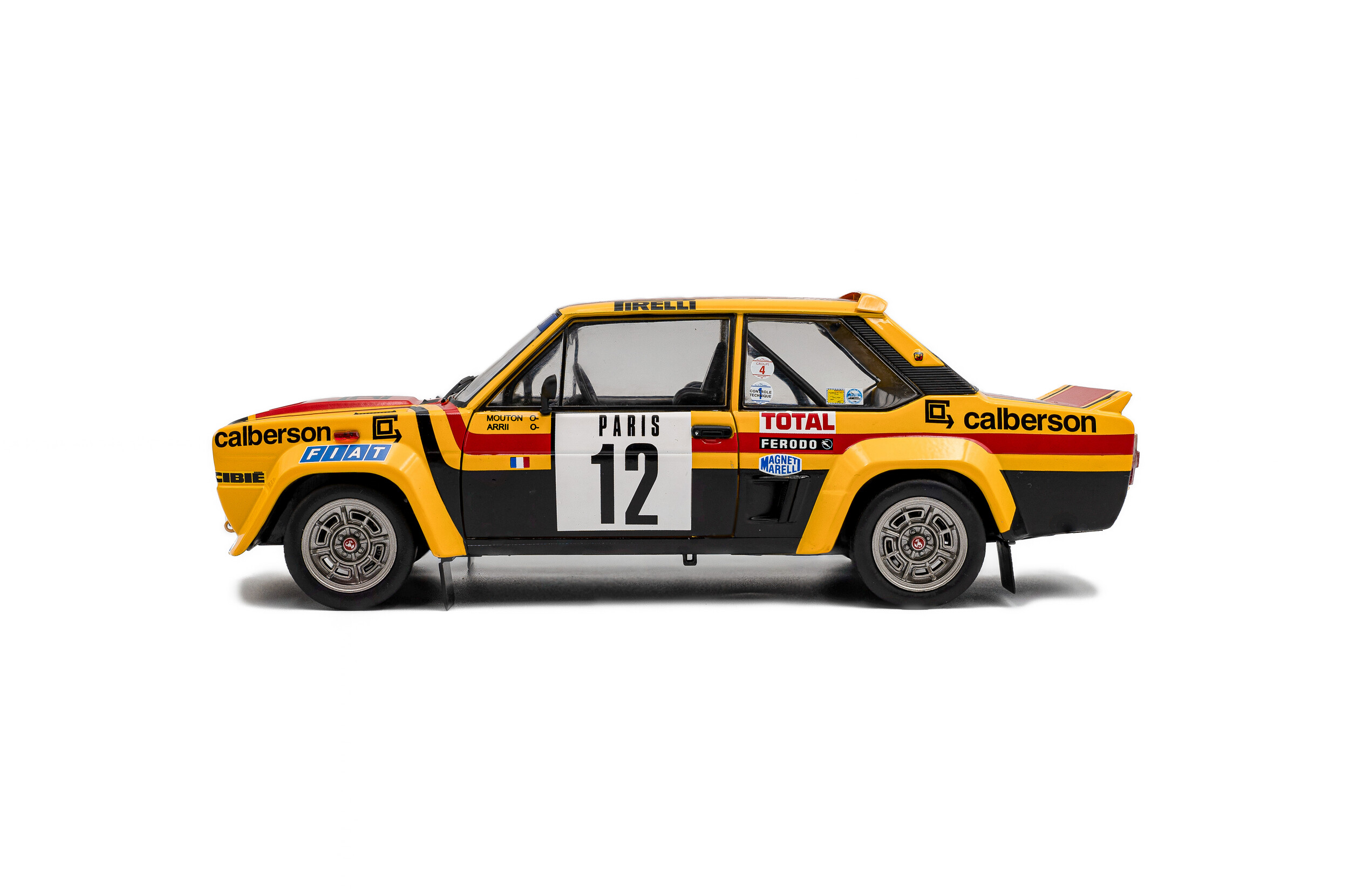 Macheta Fiat 131 Abarth Rallye de Monte-Carlo 1:18 Solido 2 Macheta Fiat 131 Abarth Rallye de Monte-Carlo 1:18 Solido - imagine 2