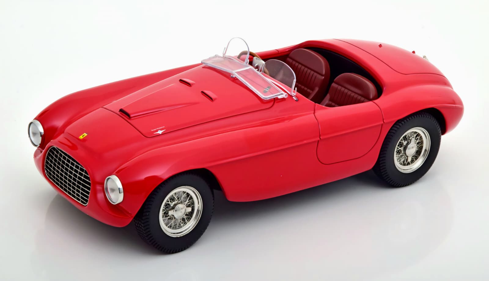 Macheta Ferrari 166MM Barchetta Spider 1:18 KK Scale 1 Macheta Ferrari 166MM Barchetta Spider 4