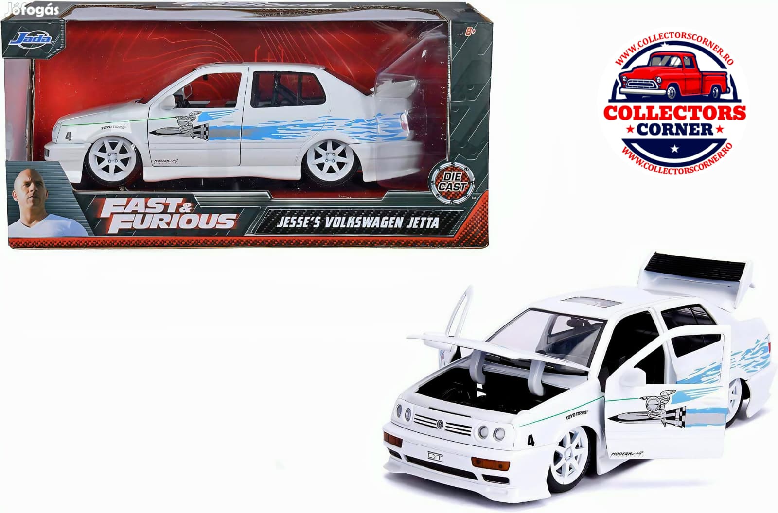 Macheta Volkswagen Jetta „F&F Series” 1:24 Jada Toys 1 Volkswagen Jetta „F&F Series”