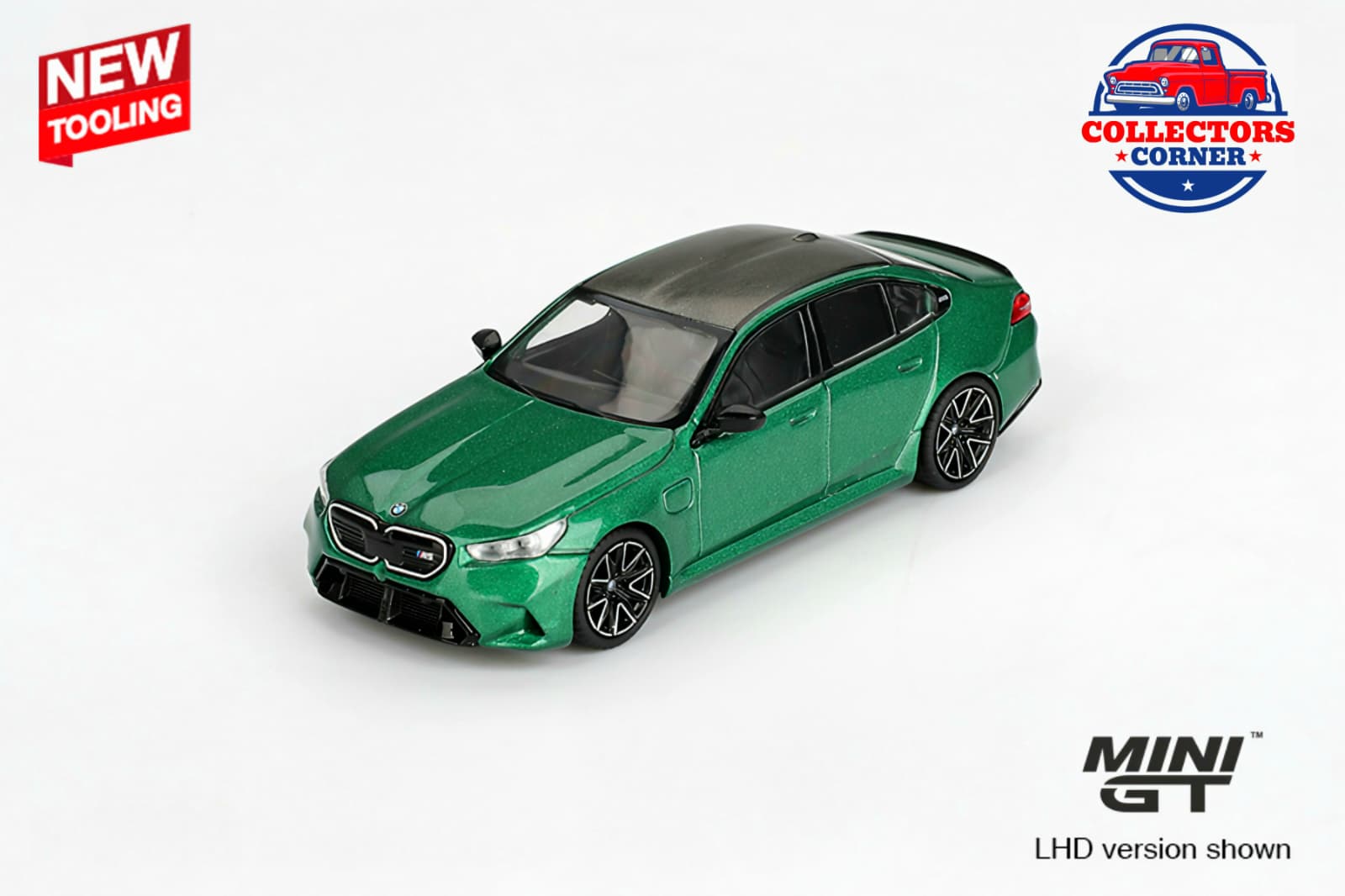 Macheta BMW M5 Isle of Man Green Metallic 1:64 Mini GT MGT01086 Blister Pack 3 Macheta BMW M5 Isle of Man Green Metallic 1:64 Mini GT MGT01086 Blister Pack - imagine 3