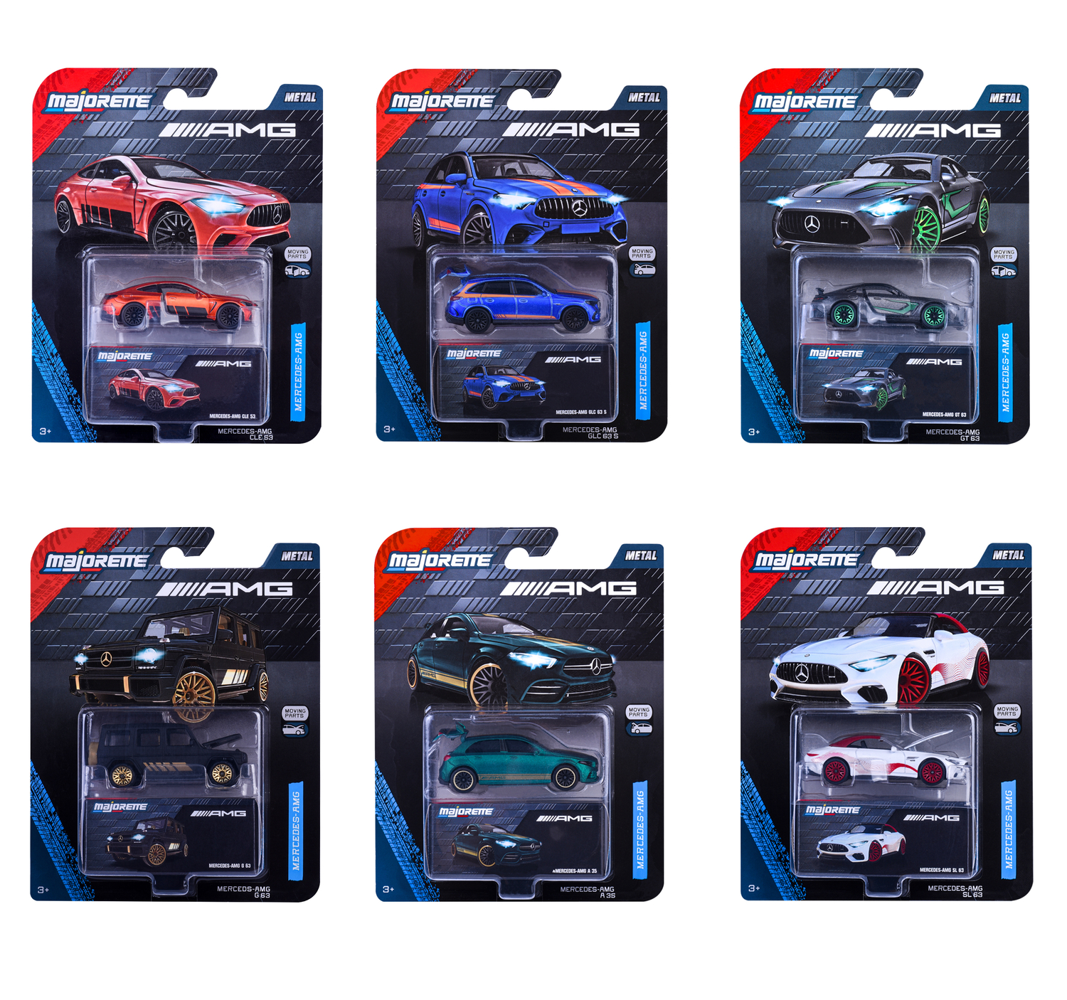 Macheta Mercedes-Benz A35 AMG 1:64 Majorette 2 Deluxe Cars Collection