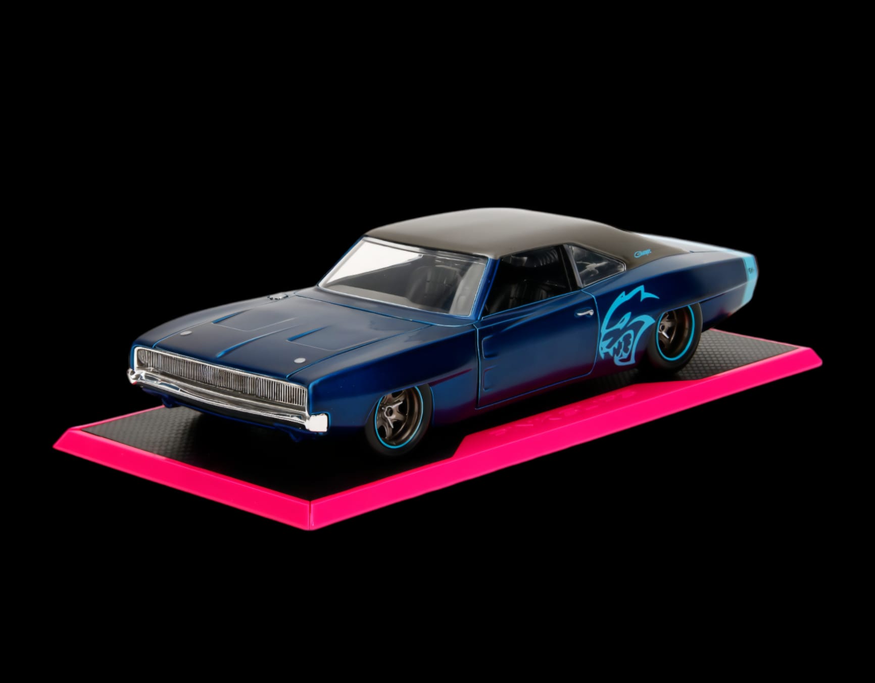 Macheta Dodge Charger Widebody 1:24 Jada Toys Pink Slips