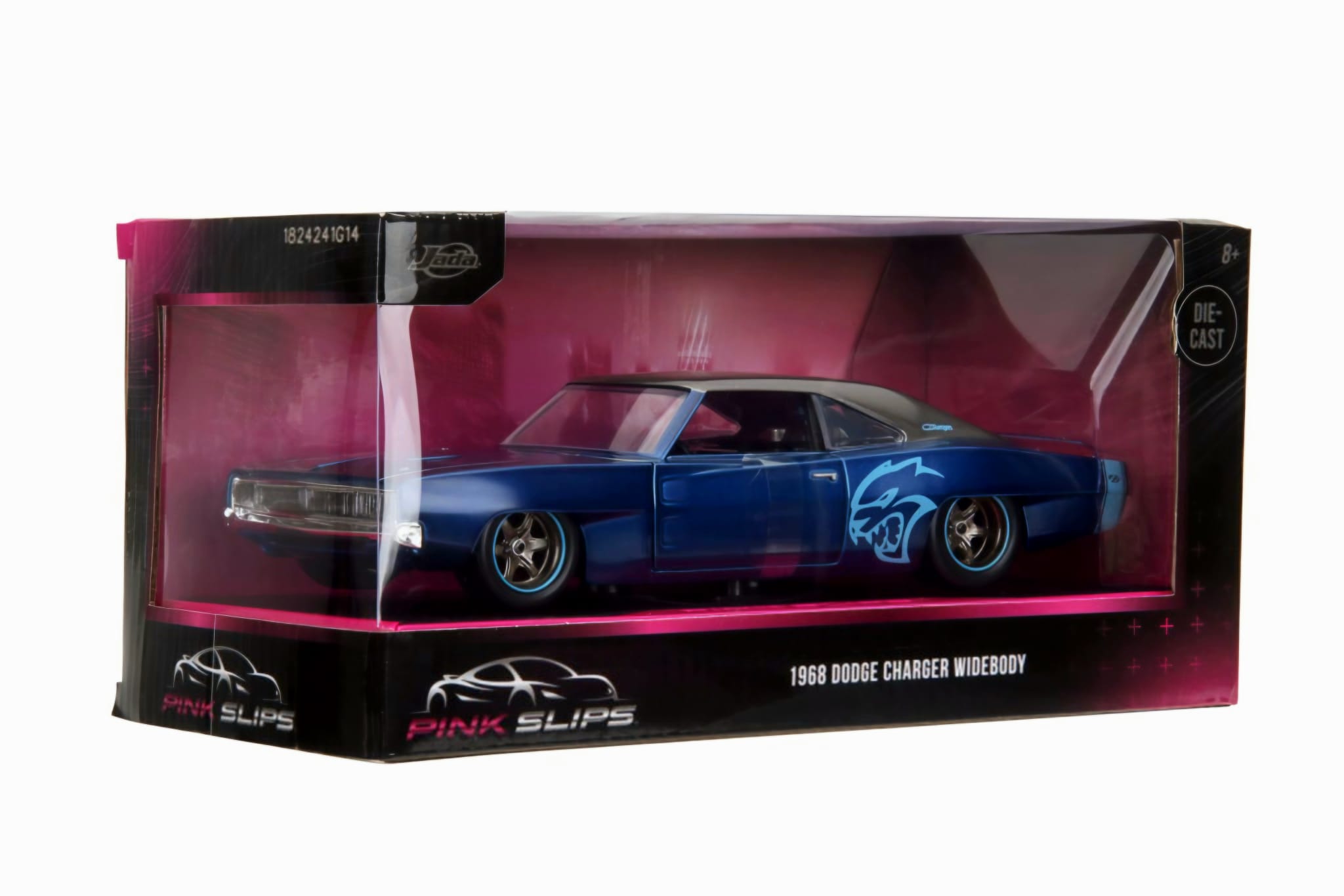 Macheta Dodge Charger Widebody 1:24 Jada Toys Pink Slips 7 Macheta Dodge Charger Widebody 1:24 Jada Toys Pink Slips - imagine 7