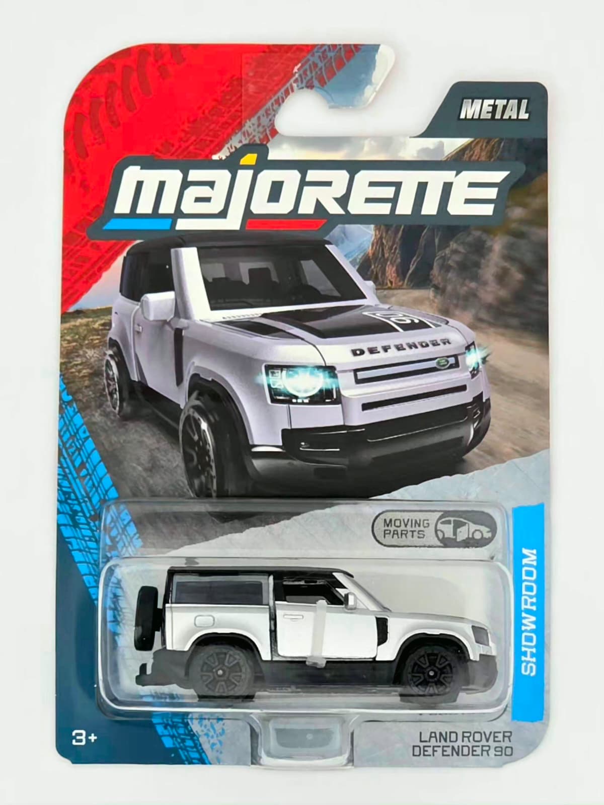 Macheta Land Rover Defender 90 1:64 Majorette Showroom Premium Cars Collection 1 Land Rover Defender 90