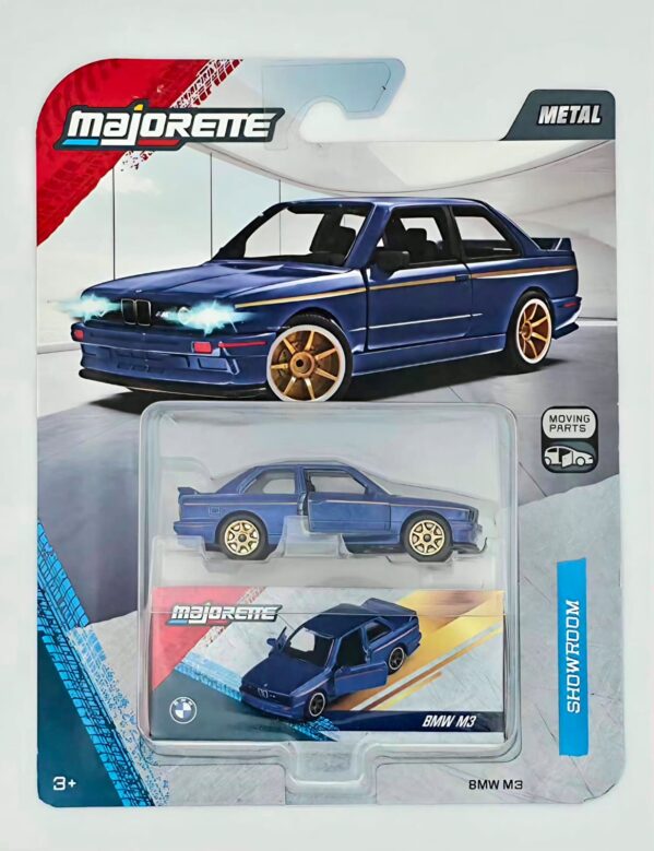 Macheta BMW M3 E30 1:64 Majorette Showroom Deluxe Cars