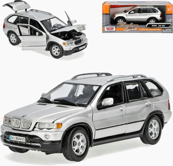 BMW X5 E53 Argintiu