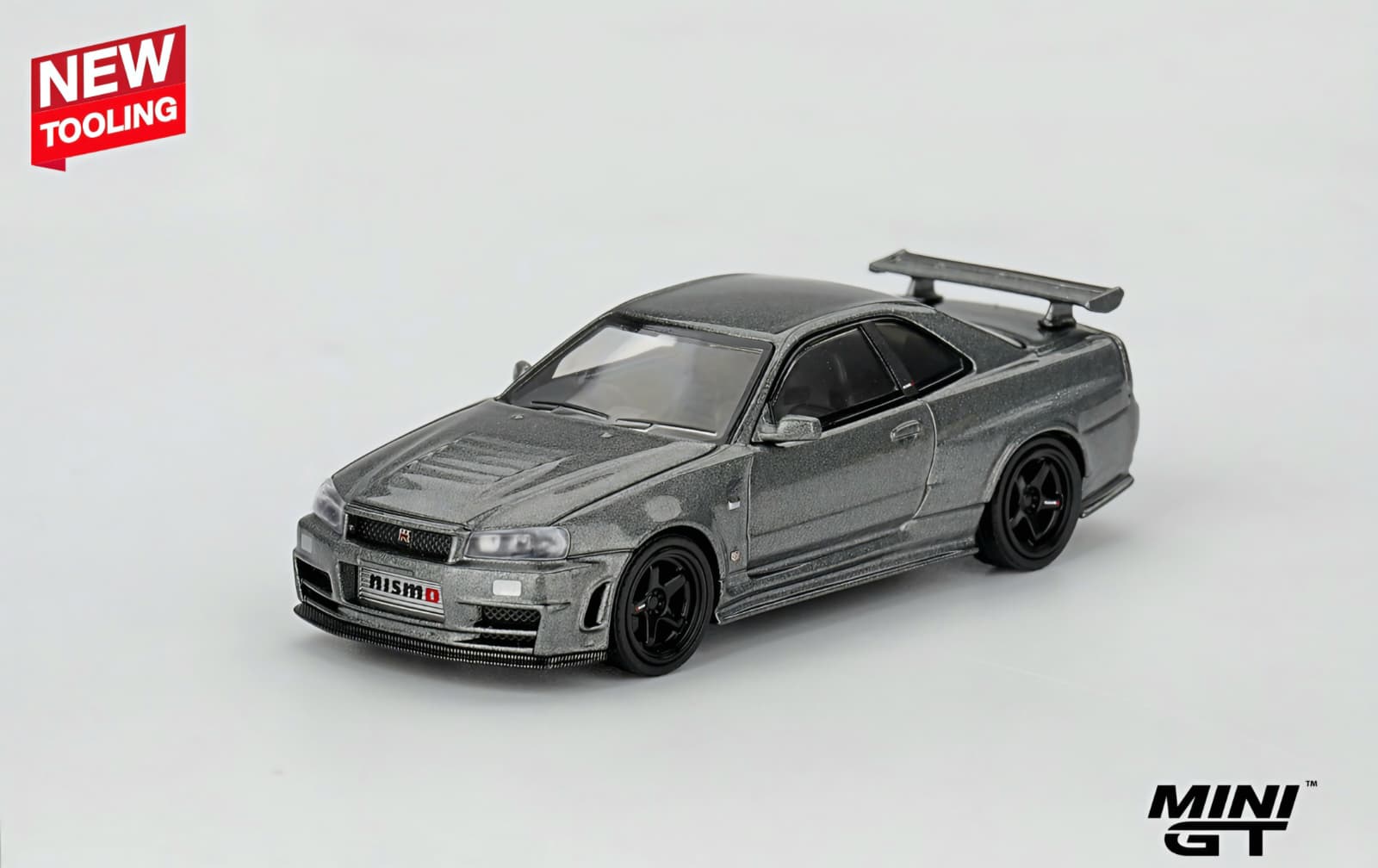Macheta Nissan Skyline GT-R (R34) NISMO CRS 1:64 Mini GT 1 Nissan Skyline GT-R (R34) NISMO CRS
