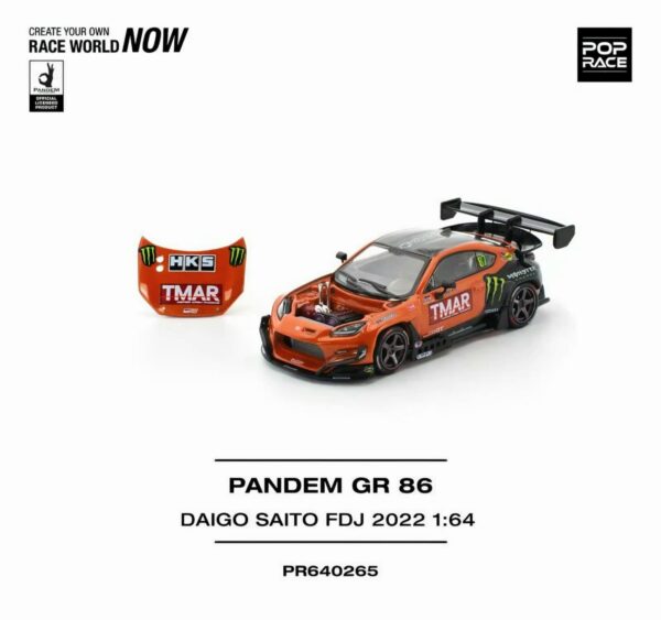 Pandem Toyota GR86 Daigo Saito FDJ