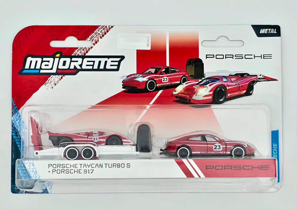 Porsche Taycan S & Porsche 917 Spyder
