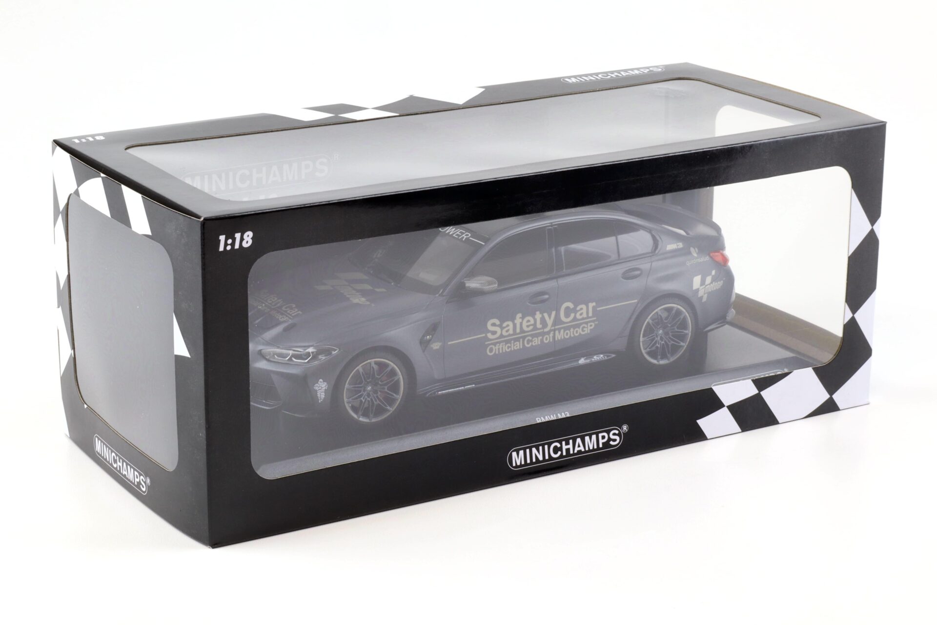 Machetă BMW M3 Safety Car 1:18 Minichamps 4 Machetă BMW M3 Safety Car 1:18 Minichamps - imagine 4