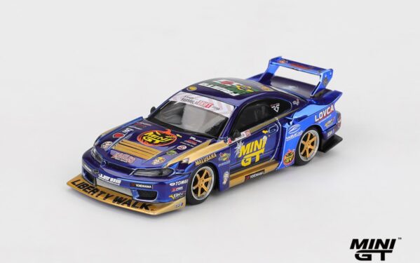 Nissan Silvia S15 LB-Super Silhouette #555 Team Mini GT