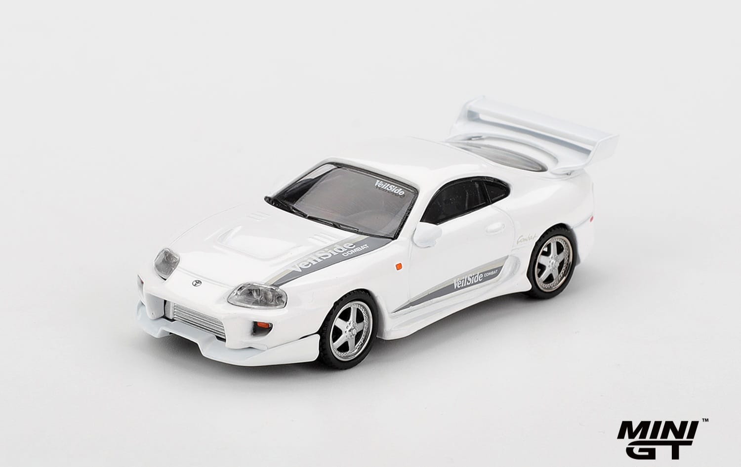 Macheta Toyota Supra MK4 (A80) VeilSide Combat V-I 1:64 Mini GT 1 Toyota Supra MK4 (A80) VeilSide Combat V-I 3