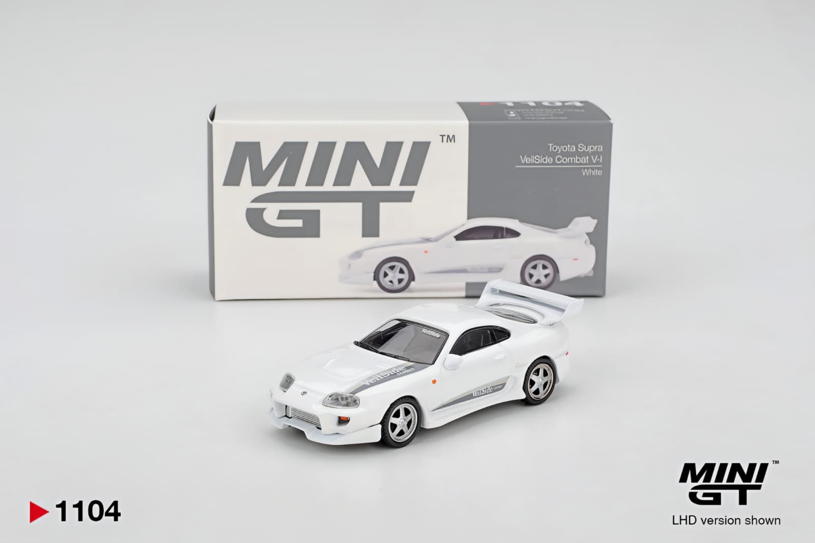 Macheta Toyota Supra MK4 (A80) VeilSide Combat V-I 1:64 Mini GT 4 Macheta Toyota Supra MK4 (A80) VeilSide Combat V-I 1:64 Mini GT - imagine 4