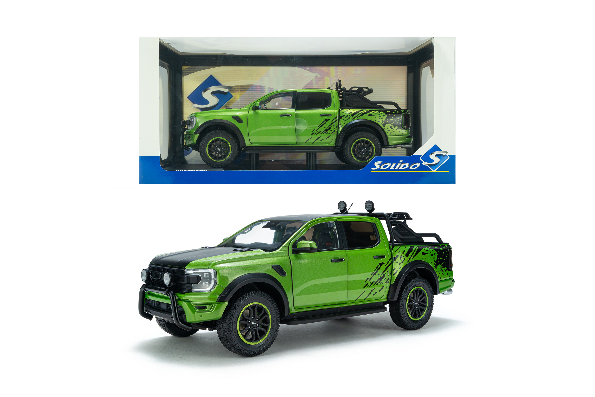 Machetă Ford Ranger Raptor 1:18 Solido Works 7 Machetă Ford Ranger Raptor 1:18 Solido Works - imagine 7