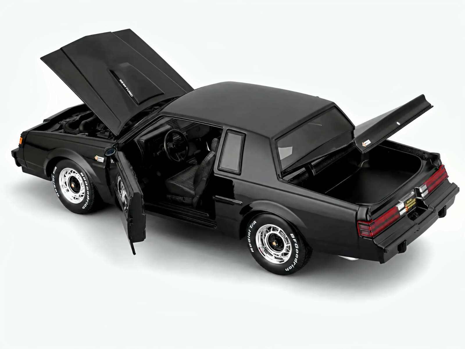 Macheta Buick Grand National Black 1:18 Maisto 2 Macheta Buick Grand National Black 1:18 Maisto - imagine 2