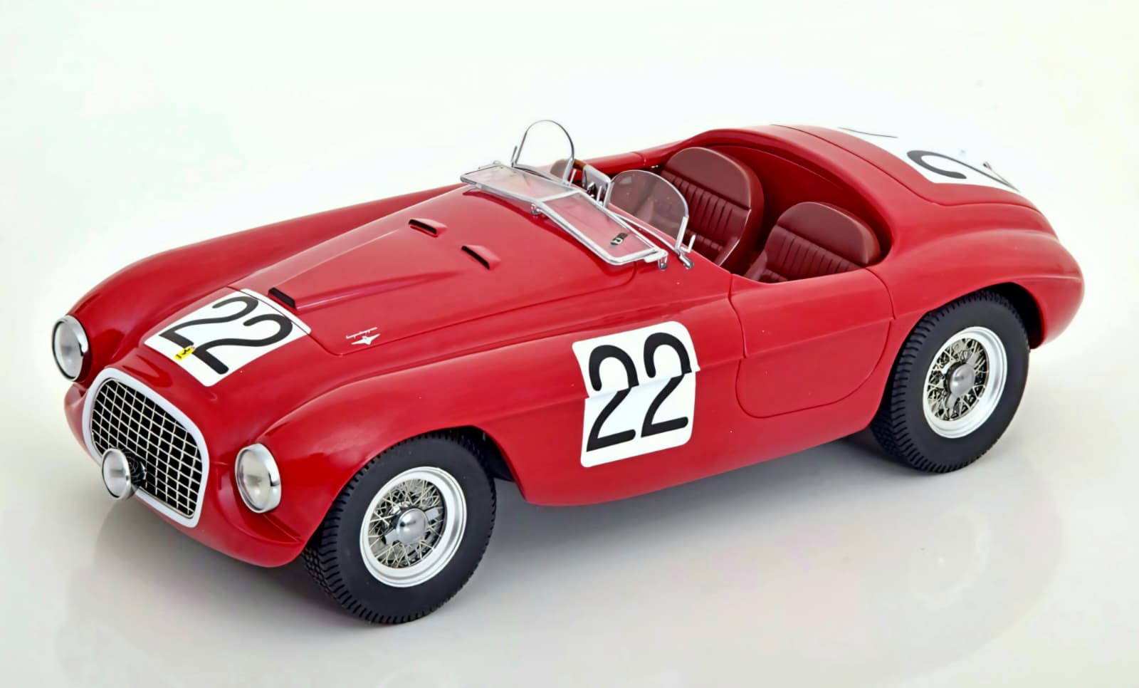 Macheta Ferrari 166 MM Barchetta Sieger 24h Le Mans 1:18 KK Scale