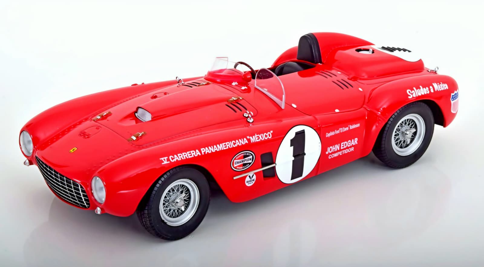 Macheta Ferrari 375 Plus No. 1 Panamericana 1:18 KK Scale 1 Ferrari 375 Plus No. 1 Panamericana 6