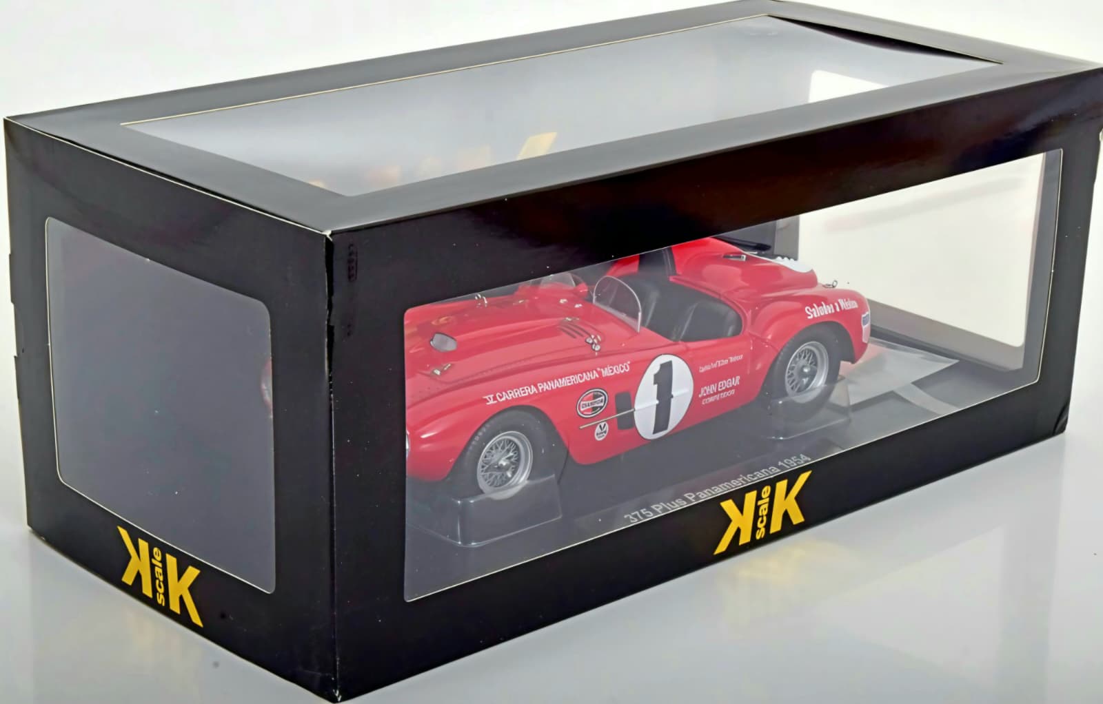 Macheta Ferrari 375 Plus No. 1 Panamericana 1:18 KK Scale 7 Macheta Ferrari 375 Plus No. 1 Panamericana 1:18 KK Scale - imagine 7