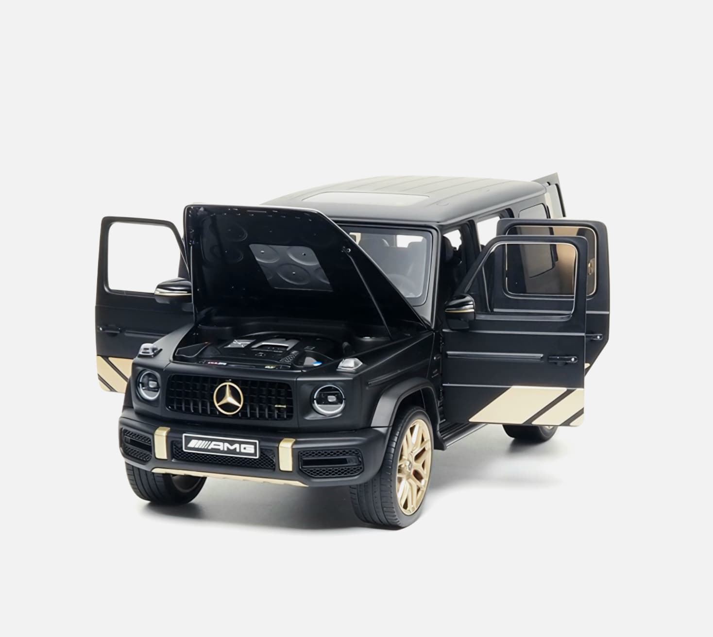 Macheta Mercedes-Benz G-Class G63 AMG (W463) V8 Biturbo Grand Edition Designo 1:18 Almost Real 7 Macheta Mercedes-Benz G-Class G63 AMG (W463) V8 Biturbo Grand Edition Designo 1:18 Almost Real - imagine 7