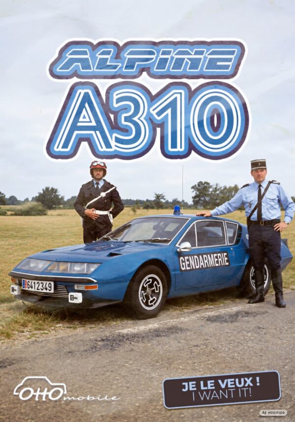 Renault Alpine A310 1600 VF Gendarmerie