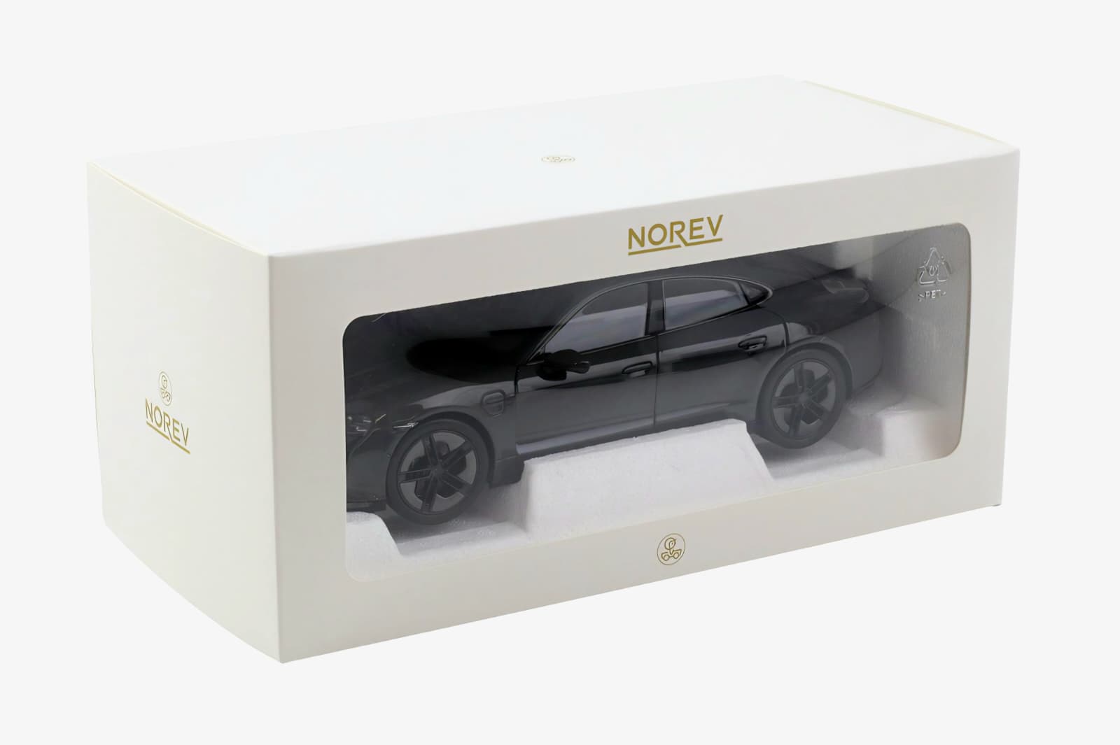 Macheta Porsche Taycan Turbo S 2024 1:18 Norev 5 Porsche Taycan Turbo S 4