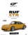 Macheta Porsche RUF CTR Anniversary Sport 1:18 GT Spirit – Galben – Precomandă